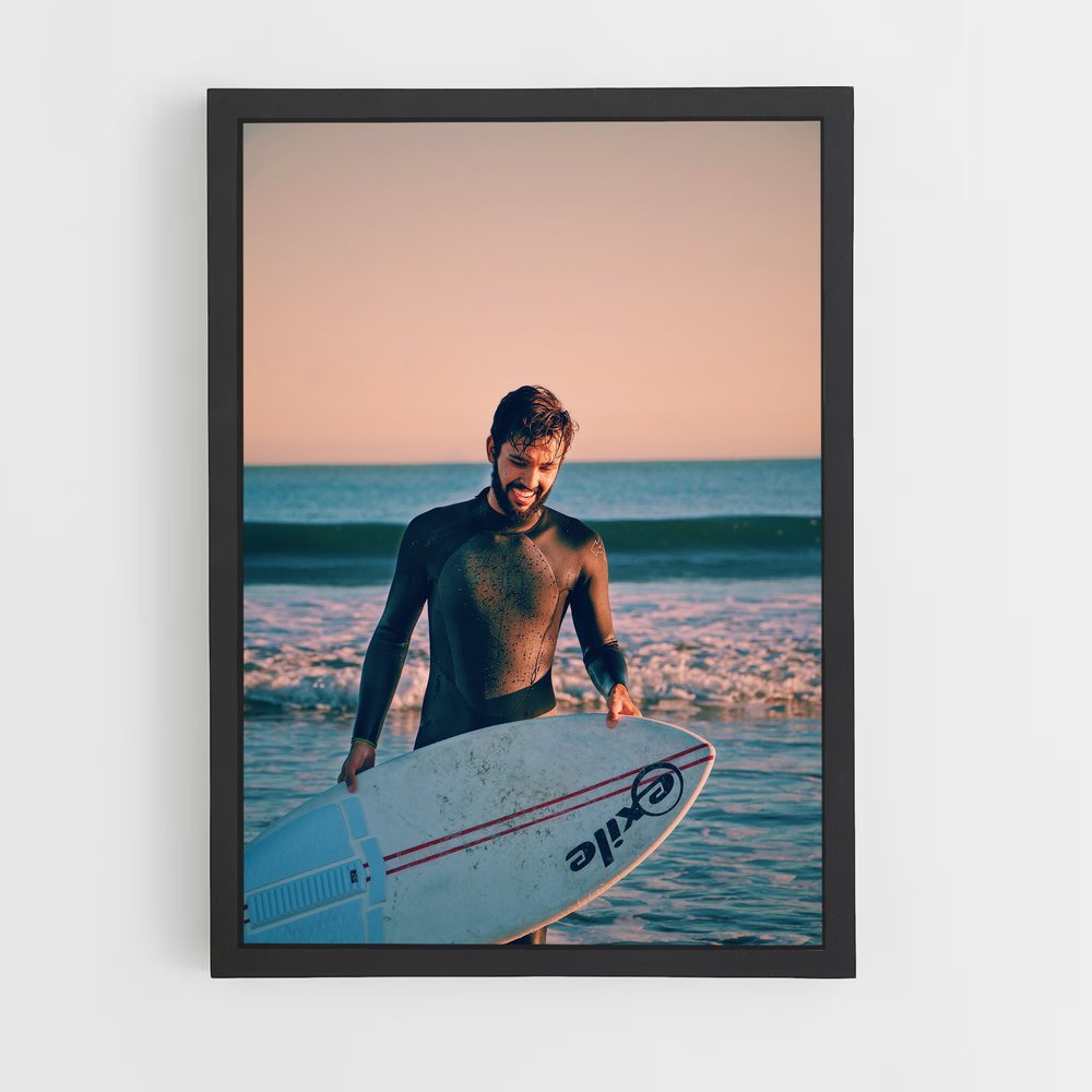Poster Surf and Skim – affiche Skimboard (vue 2)